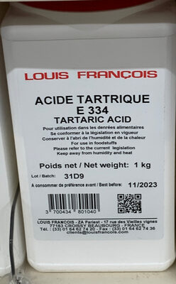 Acide tartrique