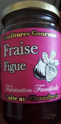 Confiture de fraise et de figue