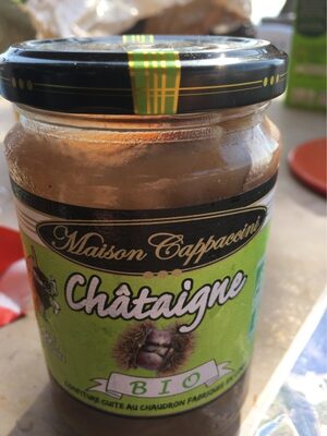 Chataigne bio confiture