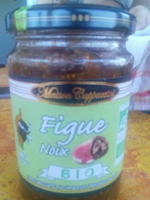 Confiture de figue et noix