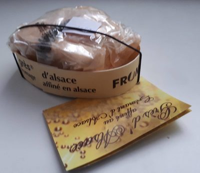 Grès d'Alsace affiné au Crémant d'Alsace