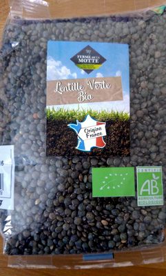 Lentilles vertes bio