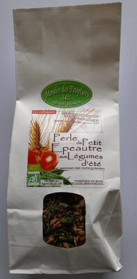 Perle De Petit Epeautre Legumes Ete Sachet front packaging