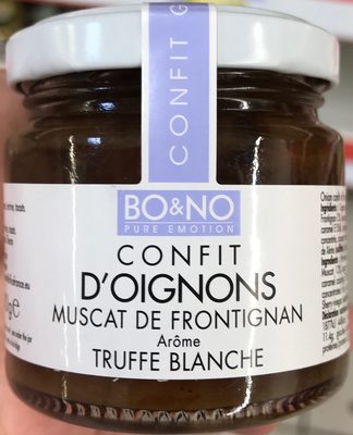 Confit d'oignons Muscat de Frontignan arôme Truffe blanche