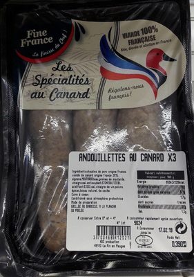 Andouillettes de Canard x3