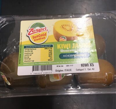 Kiwis jaunes zespri