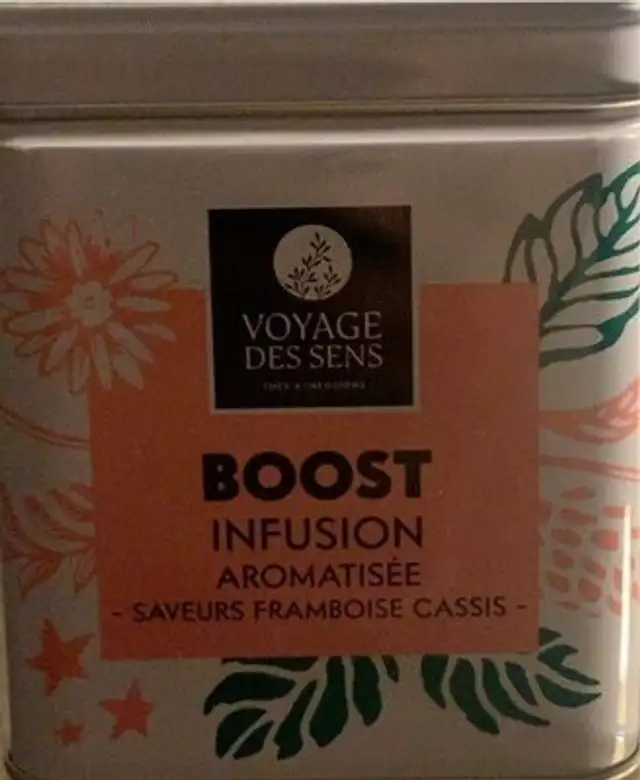 Boost infusion aromatisée