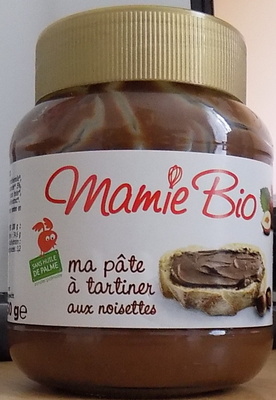 Pate à tartiner chocolat noisette équitable bio