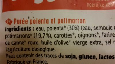 Puree Cuisinee Polenta Potimarron