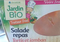 Salade repas tortis et jambon