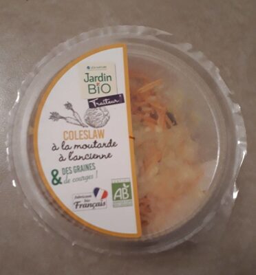 Coleslaw à la moutarde à l'ancienne