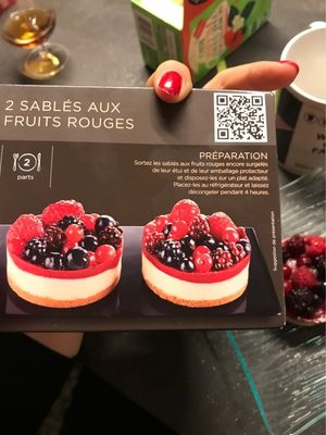 2 sable fruit rouge toupargel