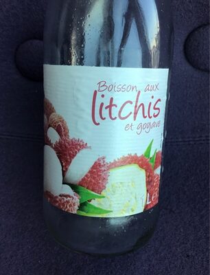 Boisson aux litchis et goyave