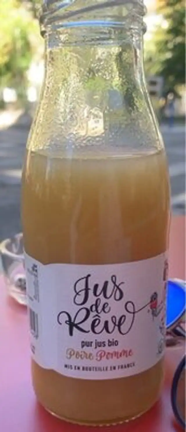 Jus bio poire pomme