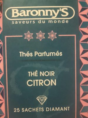 Thé noir citron