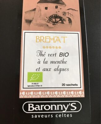 Thé vert Bio à la menthe et aux algues