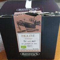 Thé vert bio au jasmin et aux algues