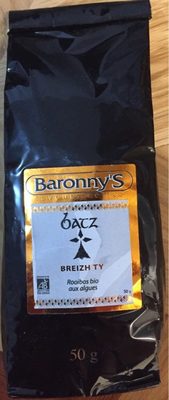 Batz : Rooibos bio aux algues front packaging