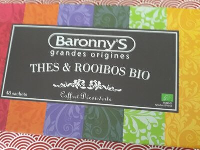 Thé et Rooibos bio : coffret découverte front packaging