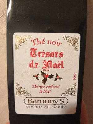 Thé trésor de Noël front packaging