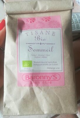 Tisane bio sommeil front packaging