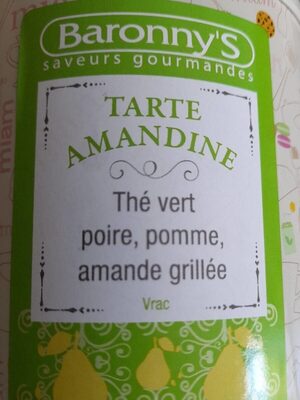 Thé vert poire amandine