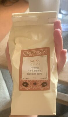 Moka rooibos café, crème, chocolat blanc