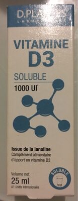 Vitamine D3 Soluble 1000 UI