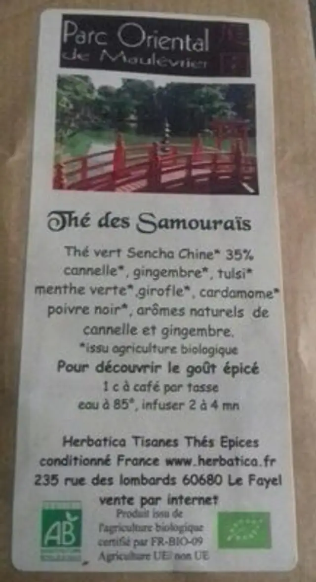 thé des samouraïs