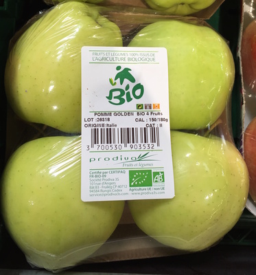 Pomme Golden bio