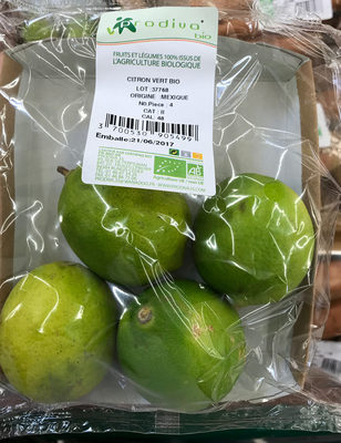 Citron vert bio