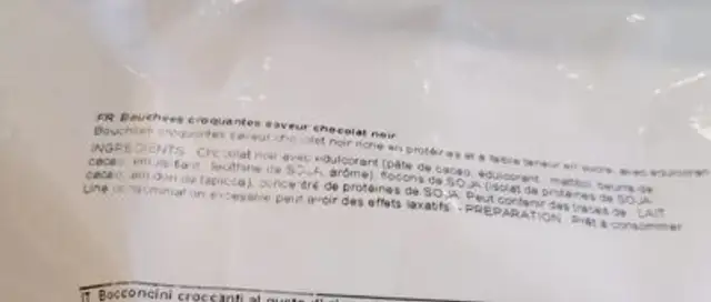 Bouchées croquantes