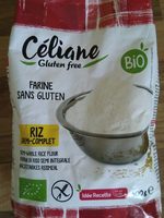 Farine De Riz Semi-complet Bio - 500 G - Céliane