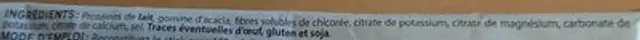 Insu k ingredients label