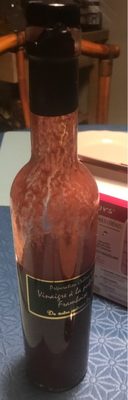 Vinaigre à la pulpe de framboises