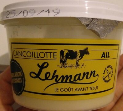 Lehmann Cancaillotte maison à l'ail