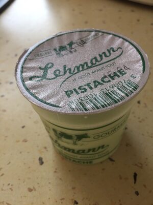 Yaourt aromatisé à la pistache