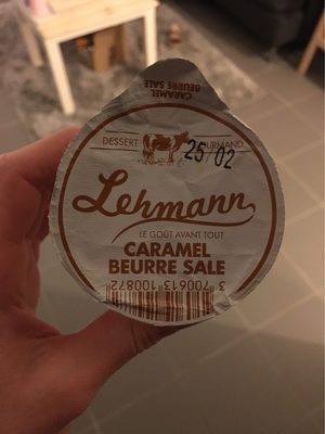 Yaourt caramel beurre salé