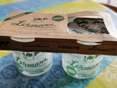 Dessert gourmand pistache front packaging