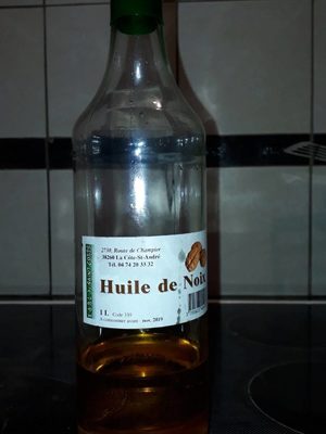 Huile de noix