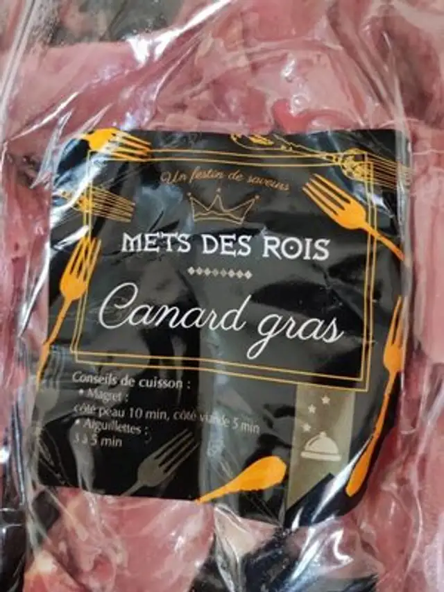 Mets des rois canard gras