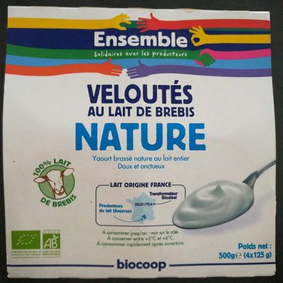 Veloutés au Lait de Brebis Nature
