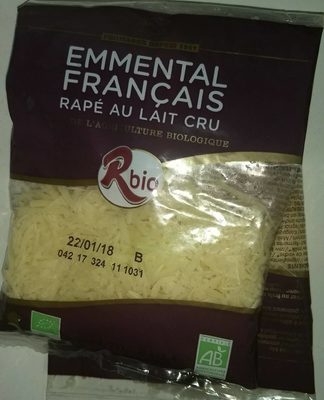 Emmental français râpé au lait cru 3x70g