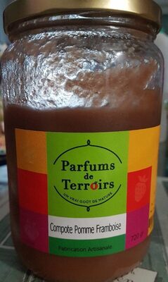 Compote Pomme Framboise front packaging