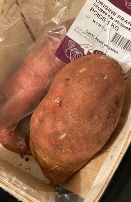 Patate douce front packaging
