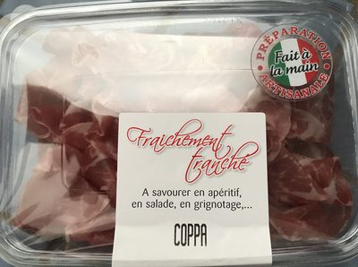 Chiffonnade de coppa presto CORTE DEL GUSTO front packaging