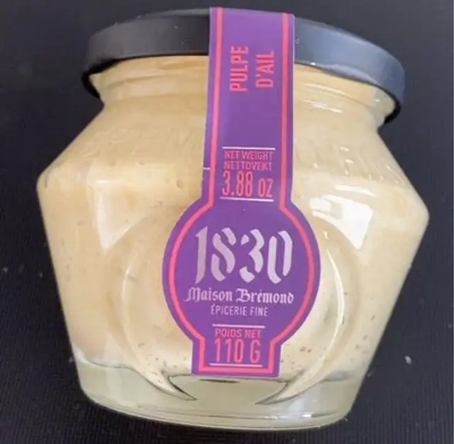 Tartinable à la pulpe d’ail