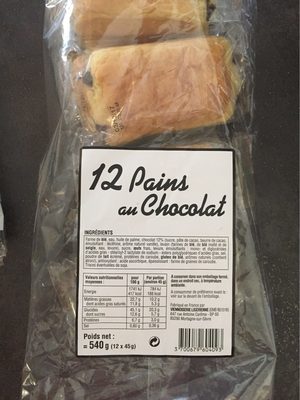 12 pains au chocolat