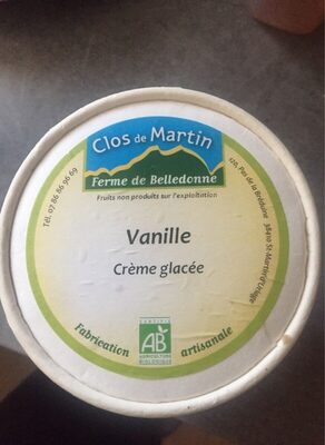 Creme glacee vanille