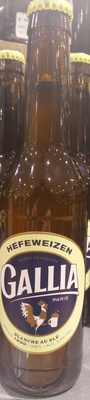 Bière Blanche - Gallia Hefeweizen front packaging